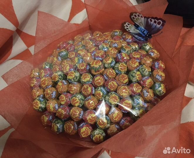 Букет из чупа чупсов