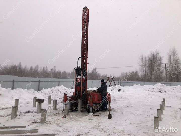 Забивные железобетонные сваи