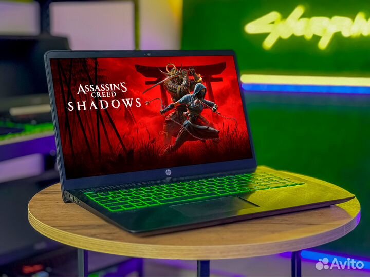 Ноутбук HP Pavillion Gaming:Intel i5 + GTX 1650