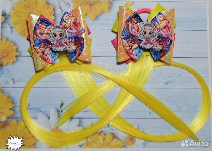 Бантики для волос