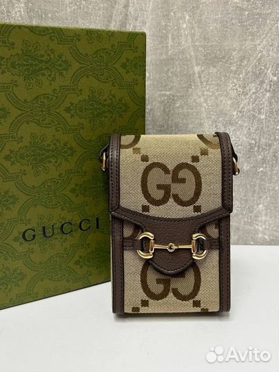 Мини сумка чехол Gucci