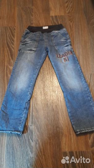 Джинсы утепленные