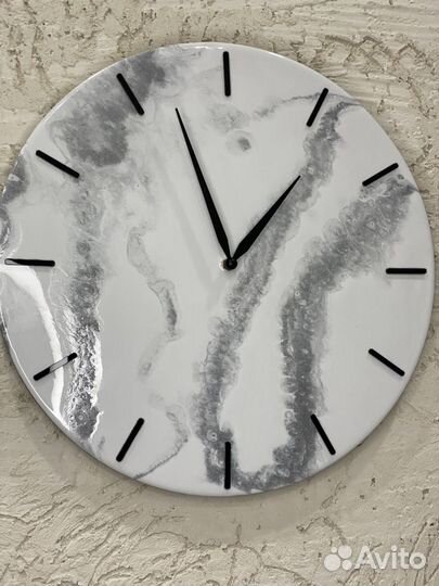 Настенные часы (эпоксидная смола)