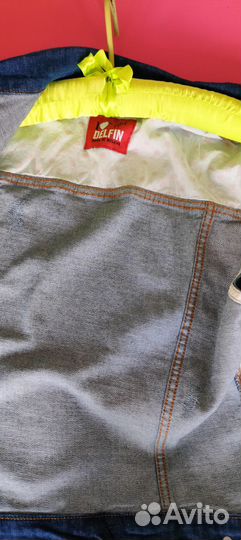 Жилетка джинсовая фирменная, 44-46