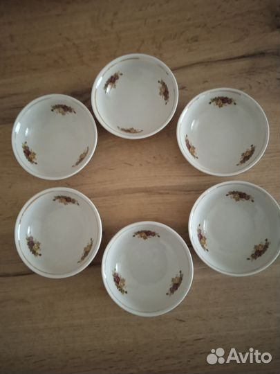 Набор розеток, диам. 10см, 6 шт