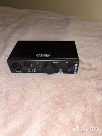 USB аудиоинтерфейс Arturia minifuse 1