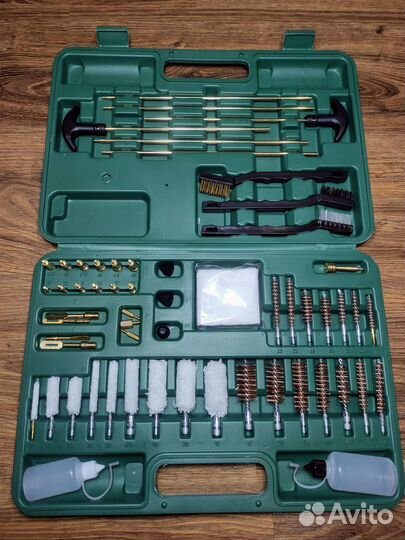 Набор для чистки оружия 58 предметов в кейсе