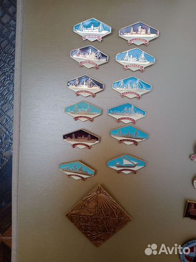 Значки СССР, деньги бумажные СССР