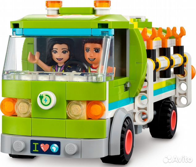 Lego Friends 41712 Грузовик для переработки мусора