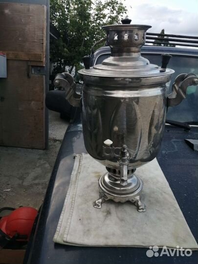 Самовар на дровах СССР