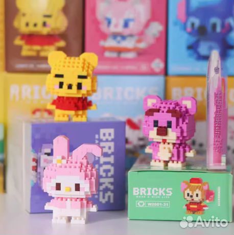 Лего фигурки персонажей мультиков