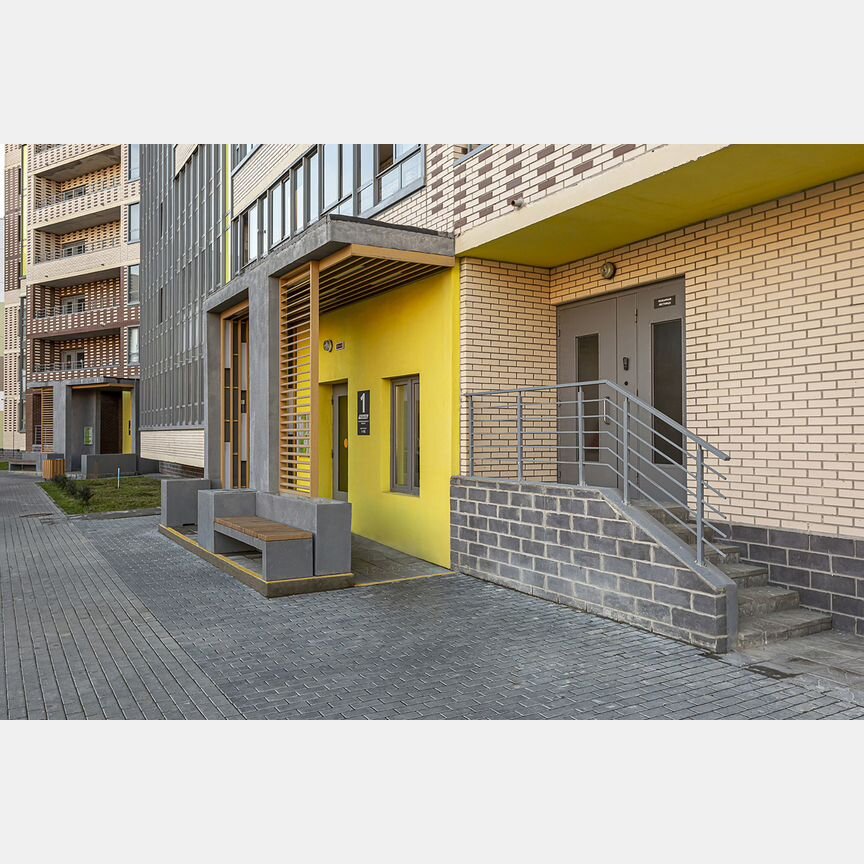 1-к. квартира, 38,5 м², 2/15 эт.