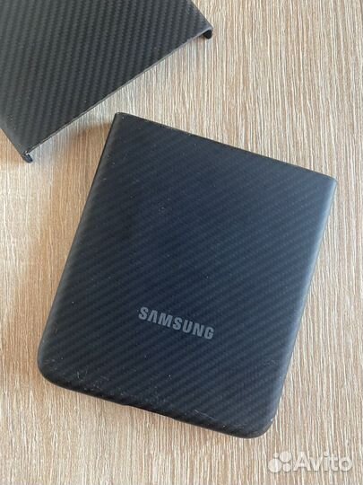 Карбоновый чехол Samsung Aramid Cover Z Flip3