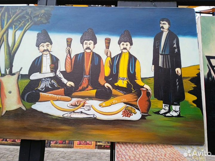 Картина на холсте груз.худ.Нов