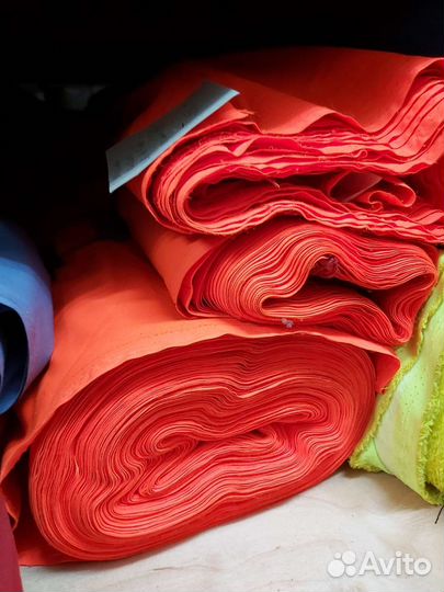 Ткань желтая оранжевая краповая