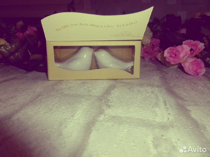 Солонка+ перчница(керамика)