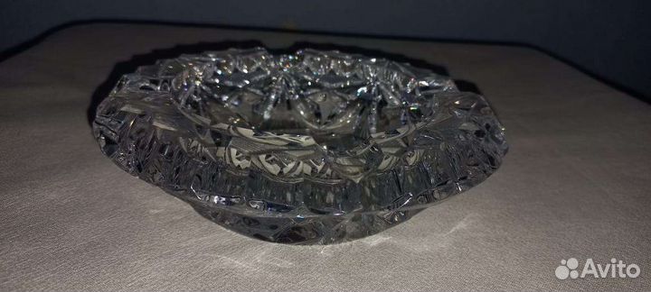 Пепельница хрустальная СССР