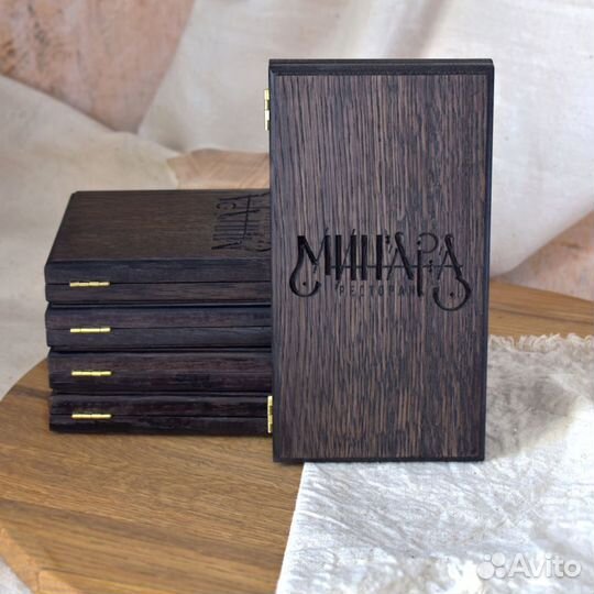 Деревянные счётницы с гравировкой (2 варианта)