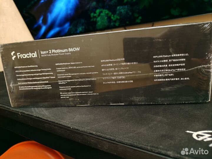 Блок питания fractal design ion+ 2 platinum 860w