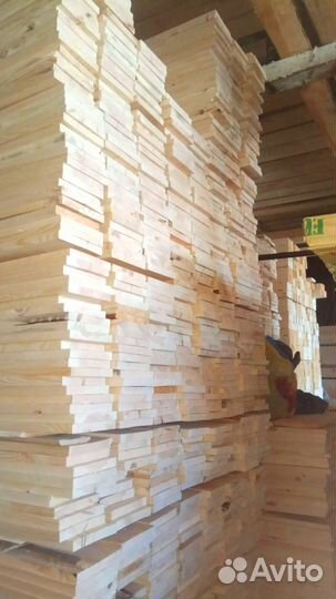 Строганная доска сосна 20х140х6000мм