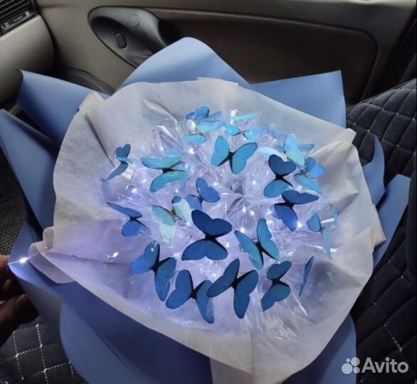 Букеты из бабочек