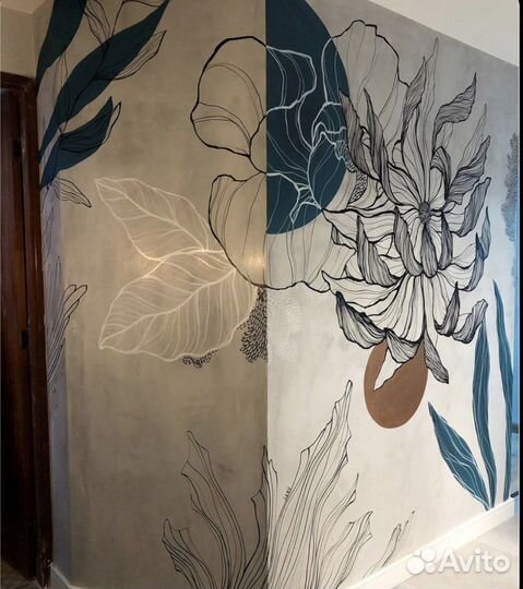 Дизайнер интерьера и роспись стен дизайн