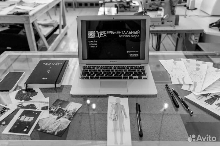 Швейный цех / лекала / образец / партия