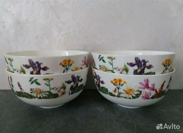 Тарелки пиалы салатники миски сервиз столовый