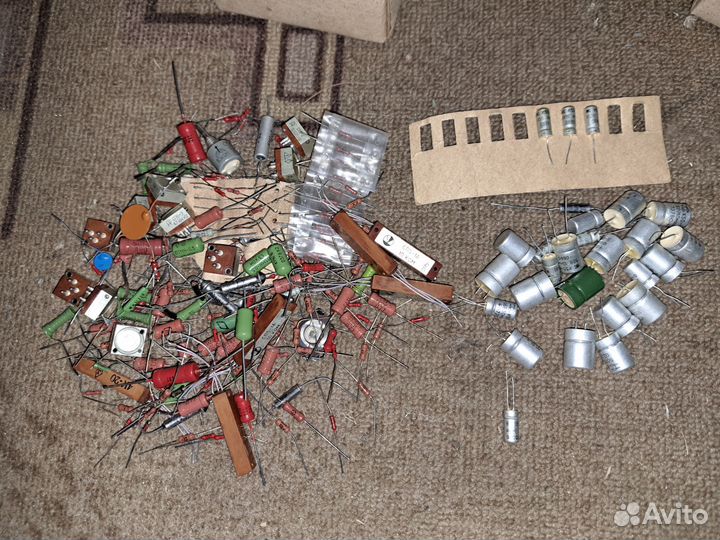 Радиодетали СССР новые транзисторы резисторы и др