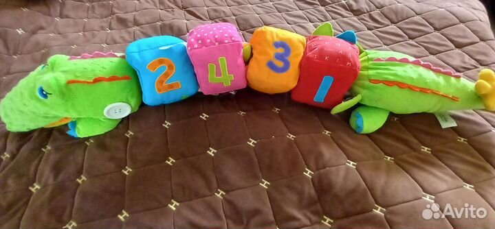 Крокодил развивающий для малышей