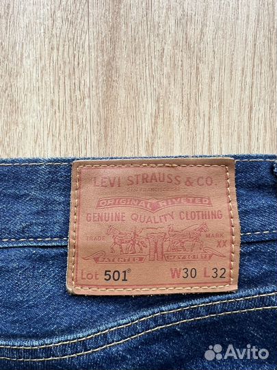 Джинсы Levis 501 W30 L32