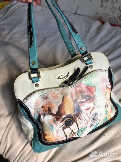 Сумка натуральная кожа италия