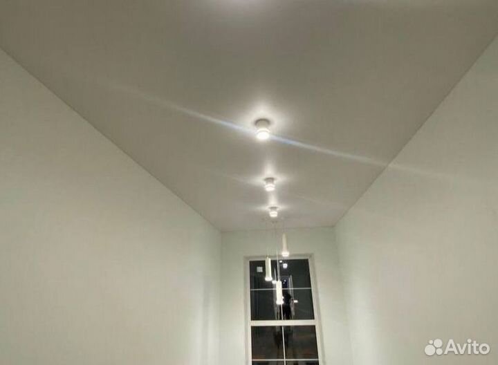 Натяжные потолки / Установка