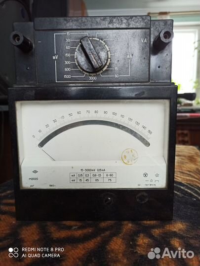 Высокоточные стрелочные микроампер-вольтометр СССР