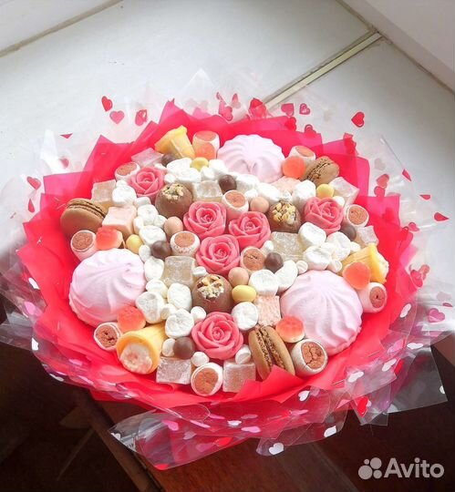 Букеты с шоколадными розами