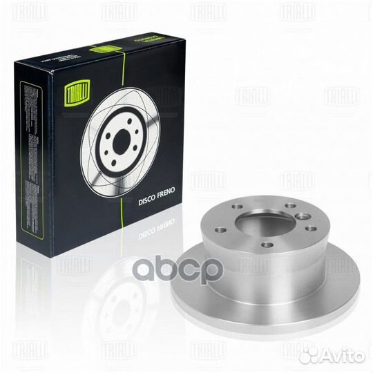 Диск тормозной зад DF155102 Trialli