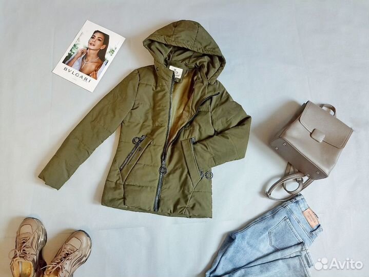 Куртка демисезонная женская короткая 40 42