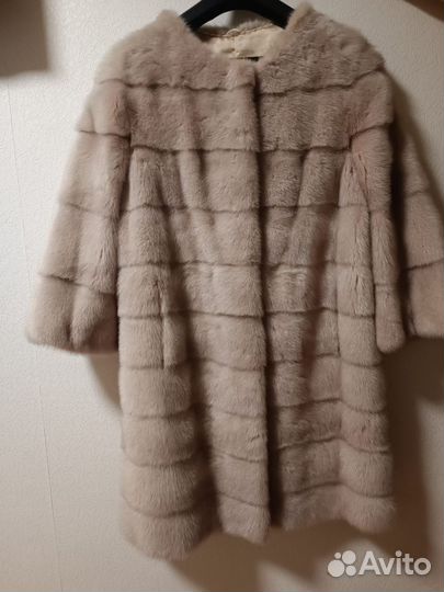 Шуба норковая 46