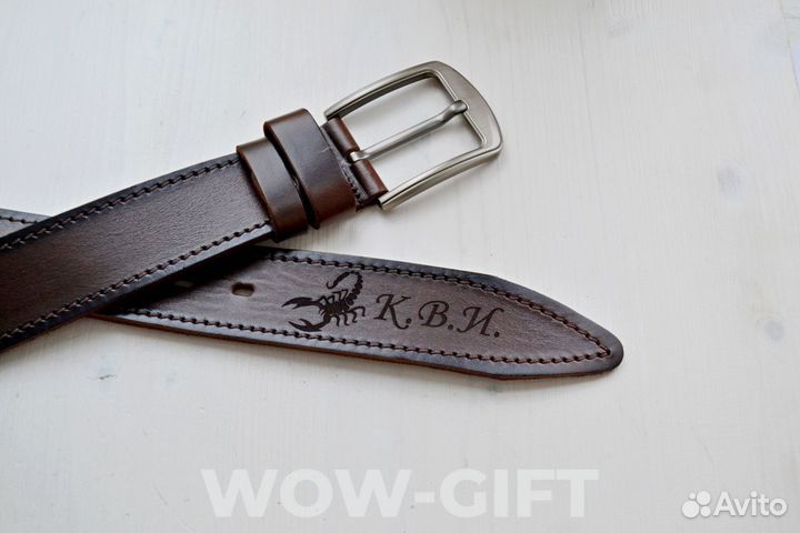 Ремень мужской натуральная кожа