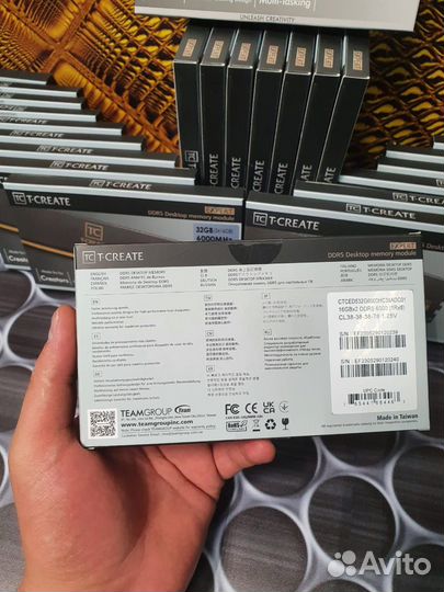 TeamGroup T-Crate 32GB 6000MHz Hunix A-die