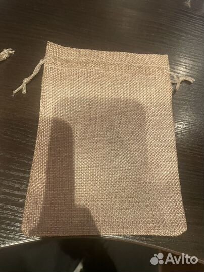 Мешочки льняные джутовые 13*18