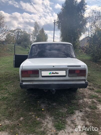 ВАЗ 2107 1.6 МТ, 1995, 100 000 км