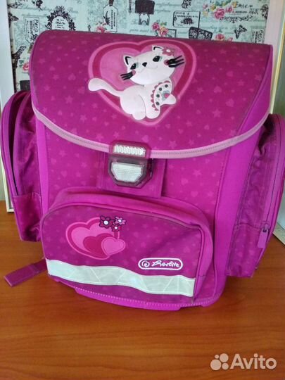 Рюкзак (ранец) школьный для девочки