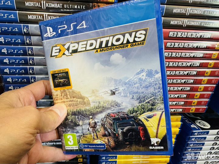 Expeditions a mudrunner game ps4 диск