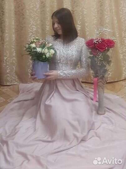 Вечернее платье в пол 42 44