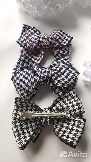 Заколки с бантиком