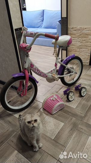 Детский велосипед stels 16