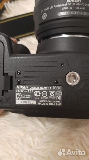 Фотоаппарат Nikon d3200