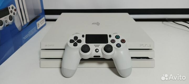 Sony PS4 pro белый 2tb HDD 9.00