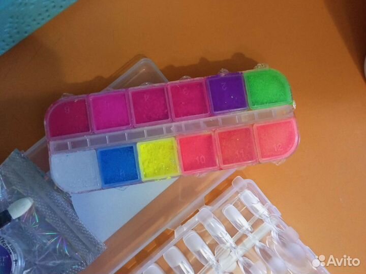 Набор для маникюра с лампой